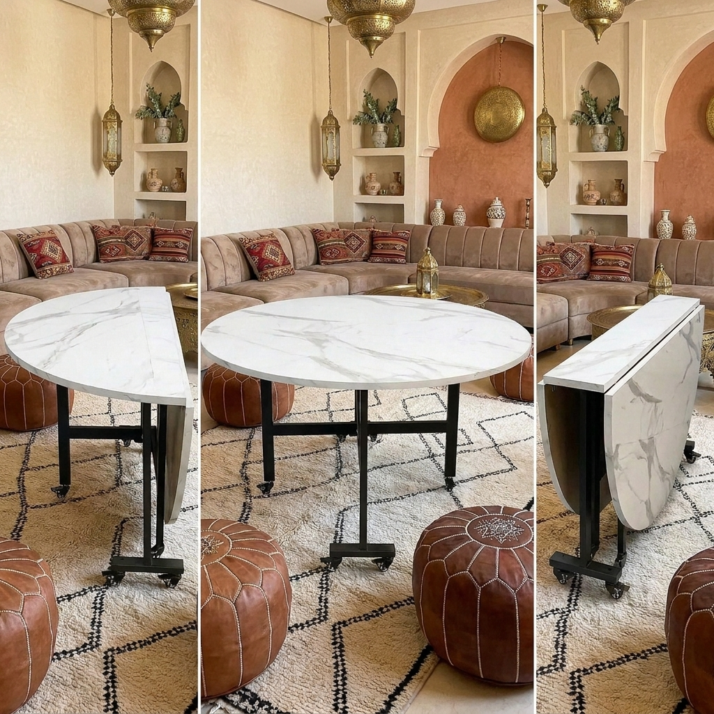 Table Intelligente Pliable - Ronde