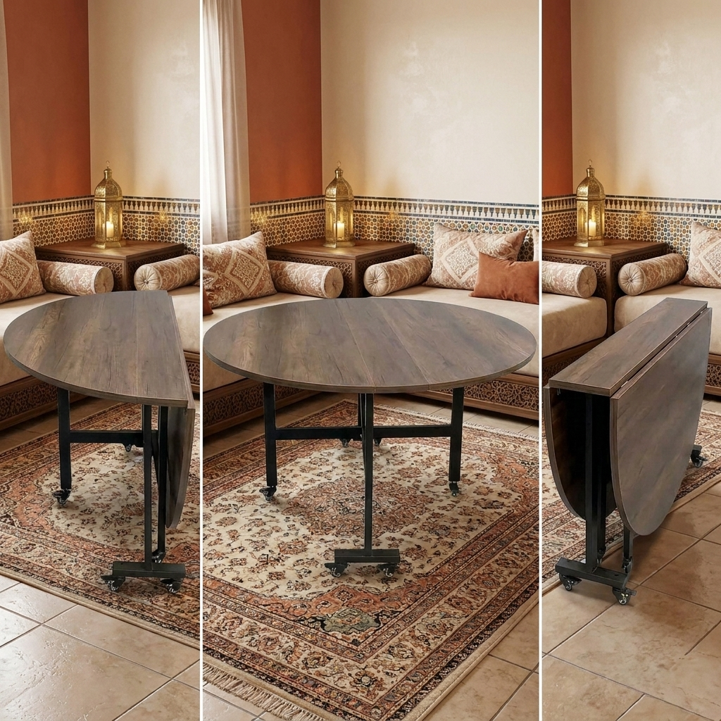 Table Intelligente Pliable - Ronde